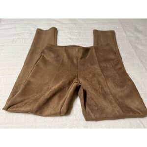 Originality Faux Suede Leggings Skinny Leg Pants size S